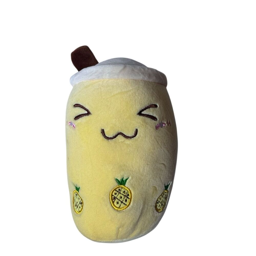 Boba Pineapple Milk Tea‎ Bubble Tea Plush.